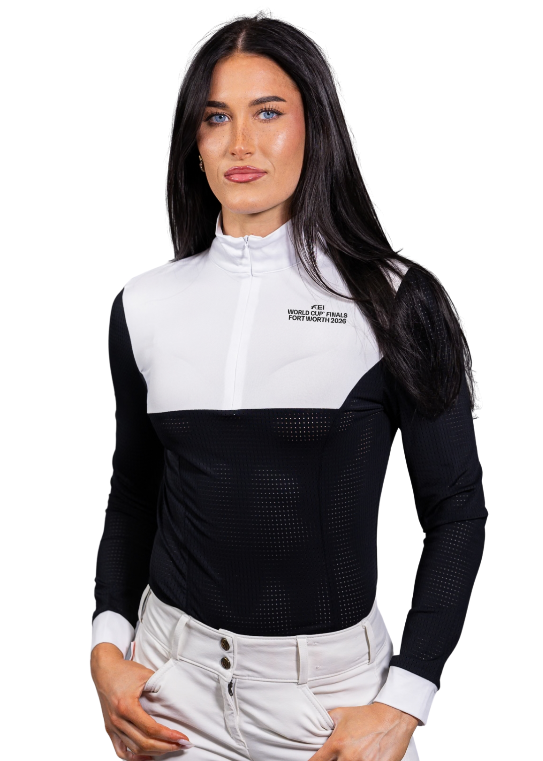 Pauline Long Sleeve Competition Shirt Officially Licensed FEI™ World Cup™ Finals Fort Worth 2026 Merchandise