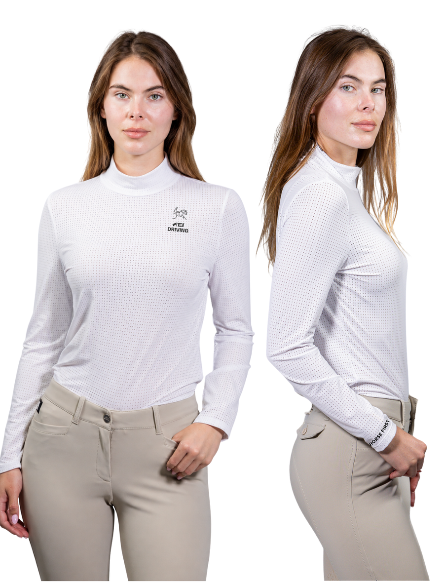 FEI x Equisite Alesia Shirt | White