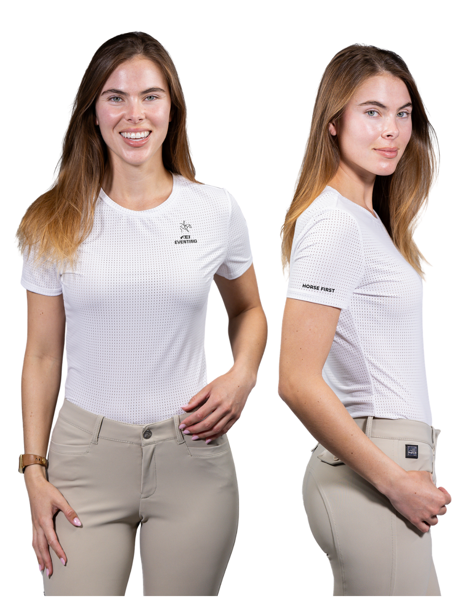 FEI x Equisite Hallie Shirt | White