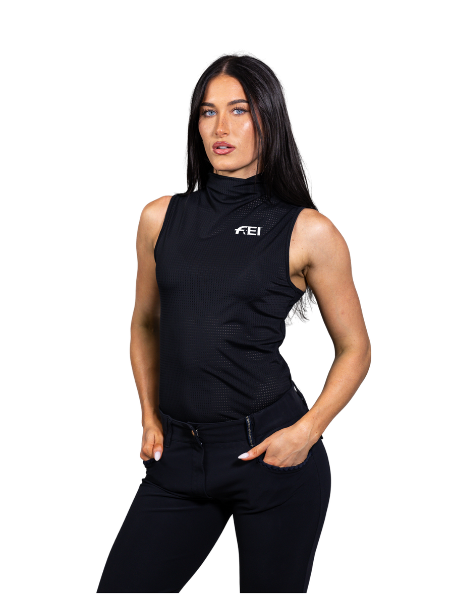FEI x Equisite Blaire Shirt | Jet Black
