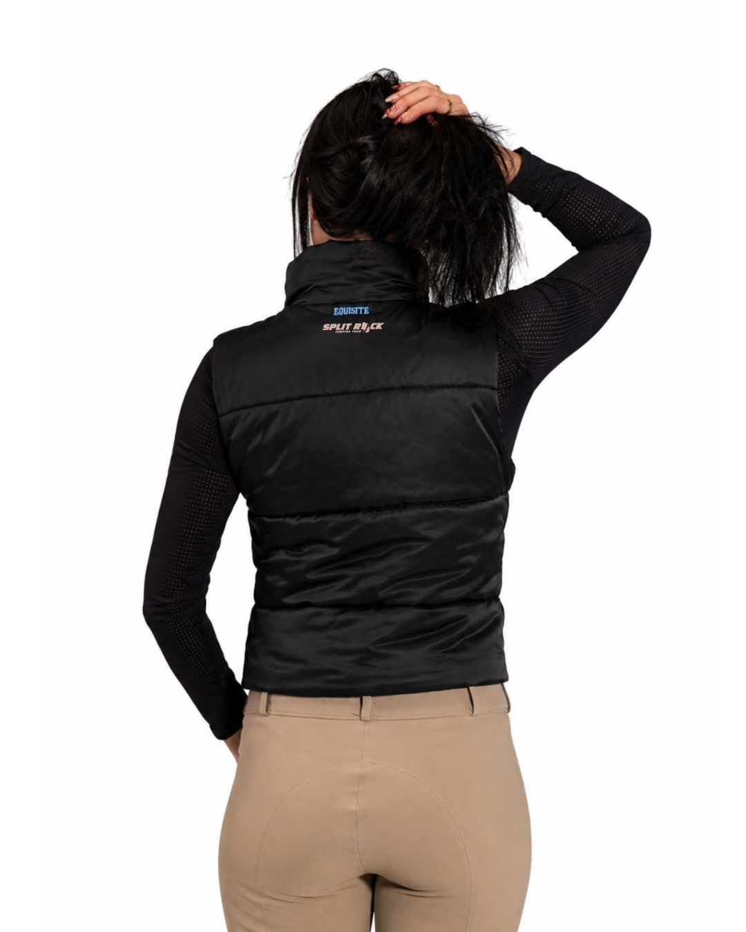 Split Rock x Equisite Evie Vest | Jet Black