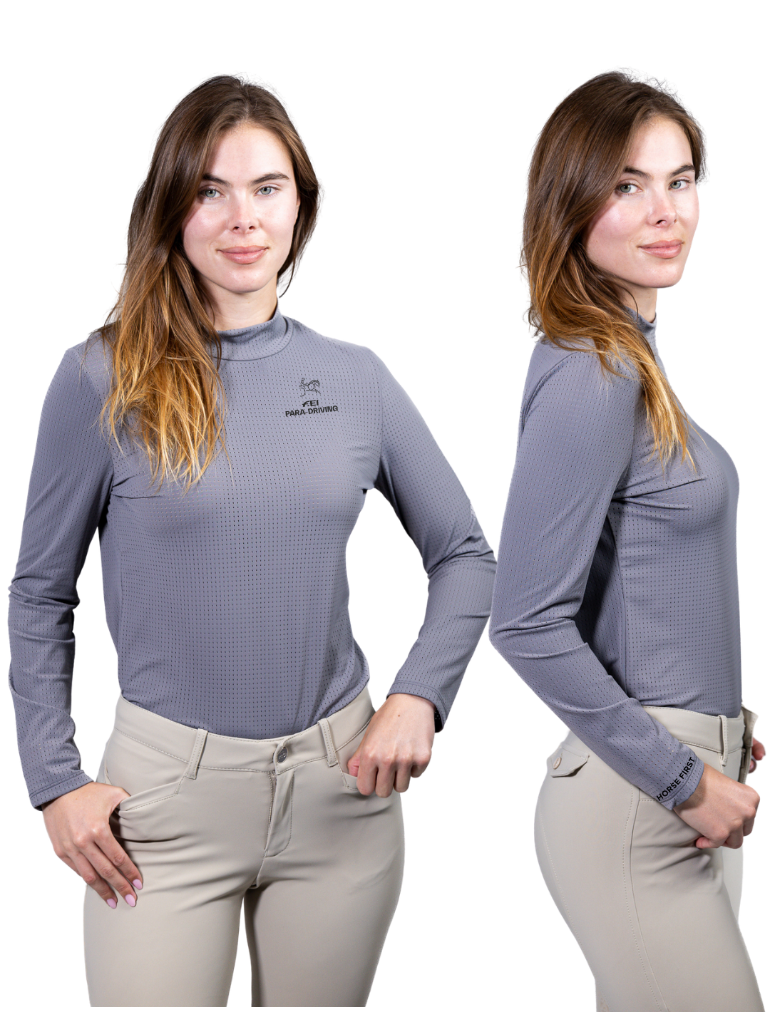 FEI x Equisite Alesia Shirt | Dove