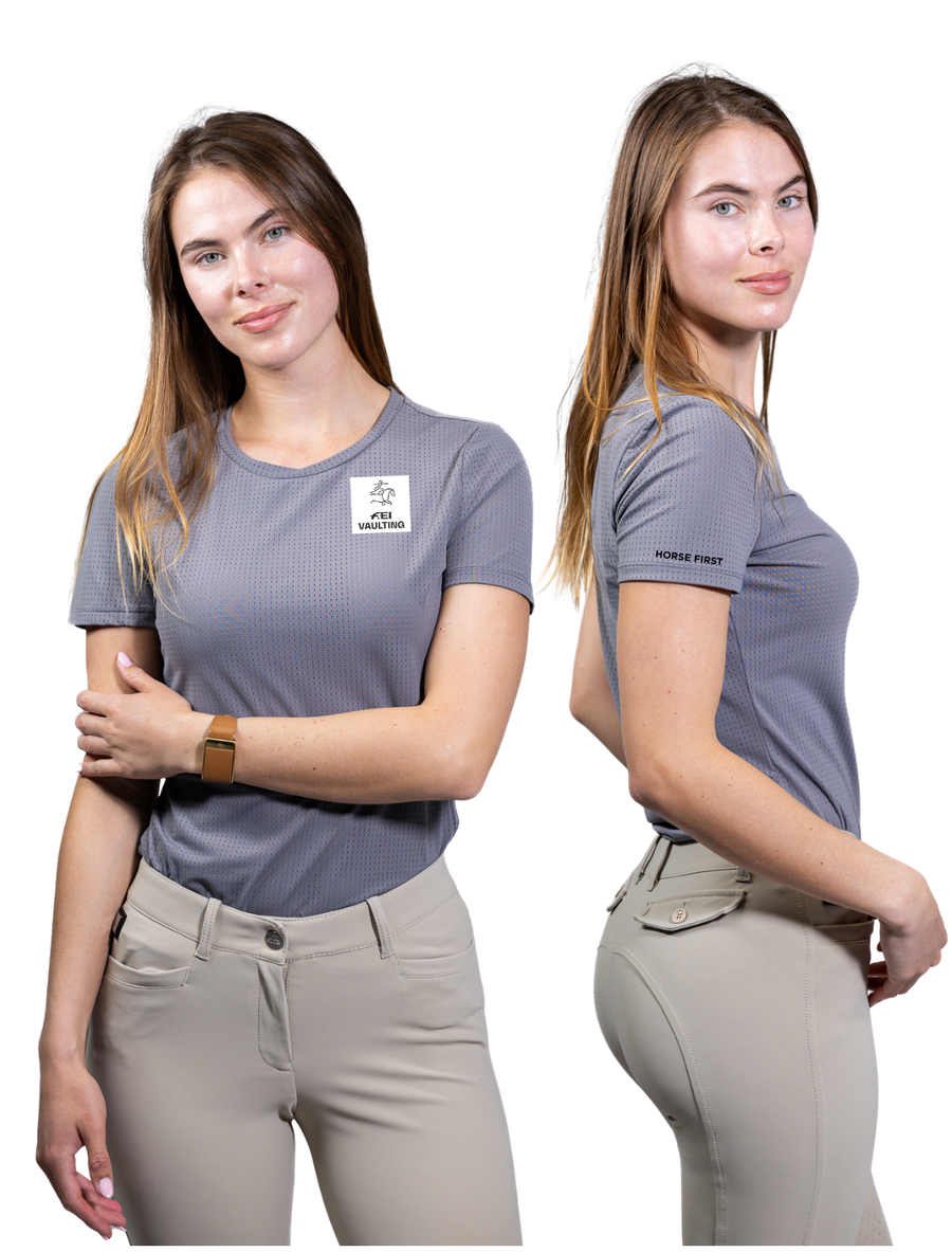 FEI x Equisite Hallie Shirt | Dove